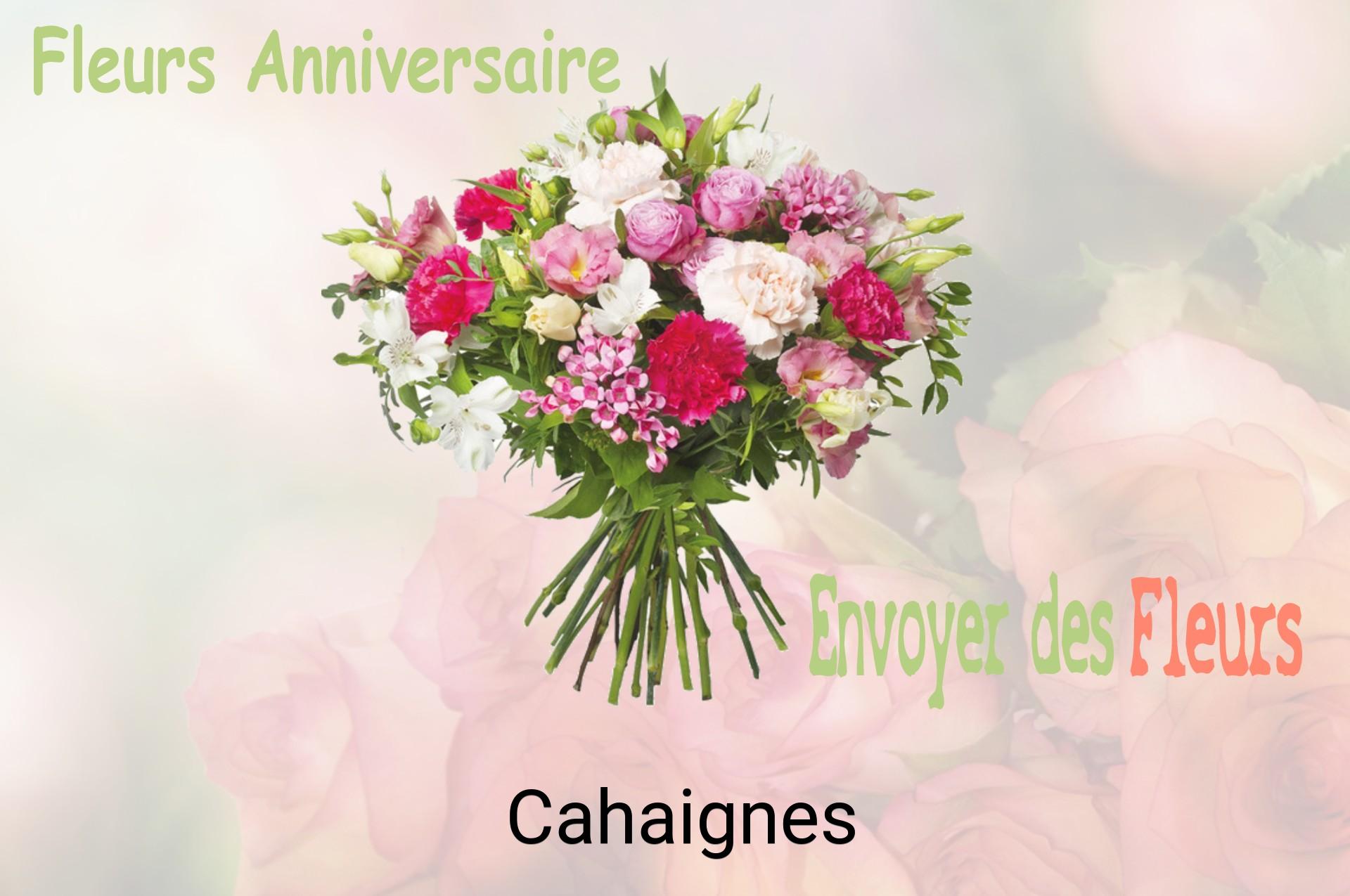 Bouquet de fleurs d’anniversaire livré à Cahaignes